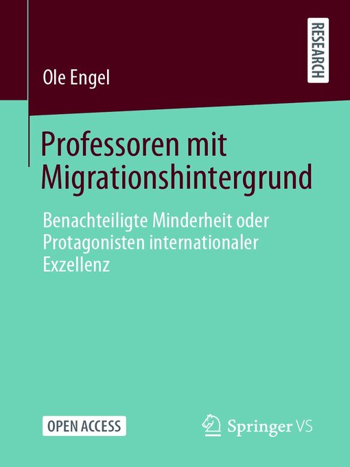 Title details for Professoren mit Migrationshintergrund by Ole Engel - Available